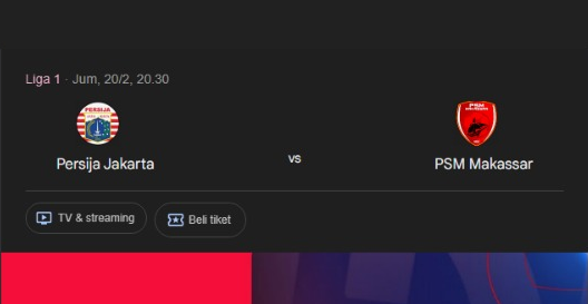 Prediksi Skor Persija vs PSM Makassar, Liga 1 Indonesia Musim 2025/2026 pada 20 Februari 2026