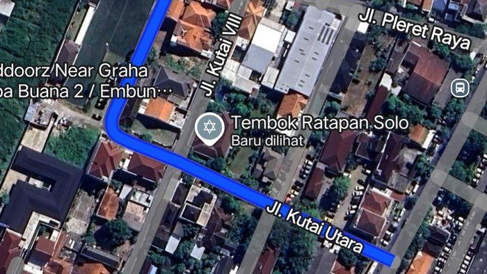 Rumah Jokowi di Solo Mendadak Viral, Google Maps Tampilkan Nama Tembok Ratapan Rumah Jokowi di Solo Mendadak Viral, Google Maps Tampilkan Nama Tembok Ratapan