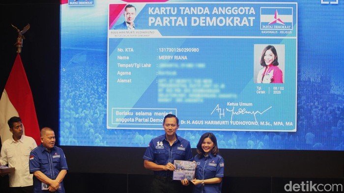 AHY Nilai Merry Riana Layak Jadi Jurkam Nasional Demokrat