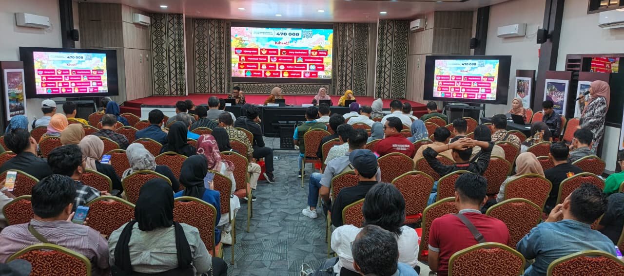 Kegiatan update perkembangan Industri Jasa Keuangan Triwulan 4 tahun 2025 di Provinsi Bengkulu dan silaturahmi bersama wartawan media di Provinsi Bengkulu, Kamis, 5 Maret 2026 di Ballroom Singgaran Pati Kantor OJK Provinsi Bengkulu (foto:ojk)