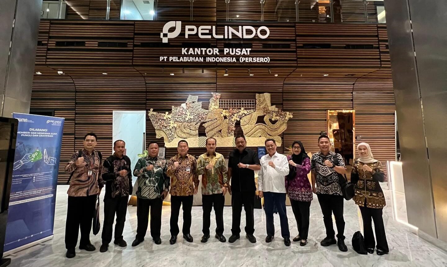 pertemuan antara Wakil Gubernur Bengkulu Mian bersama jajaran PT Pelabuhan Indonesia (Pelindo) di Pelindo Tower, Jalan Yos Sudarso Nomor 9, Jakarta Utara, Kamis (5/3) pagi.
