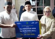 Wali Kota Bengkulu Dedy Wahyudi menghadiri takziah di kediaman almarhumah Hj. Nurliyana binti Ramli Sukhti di Jalan Rinjani 7, Kelurahan Jembatan Kecil, Kecamatan Singaran Pati, Selasa (03/03/2026) malam