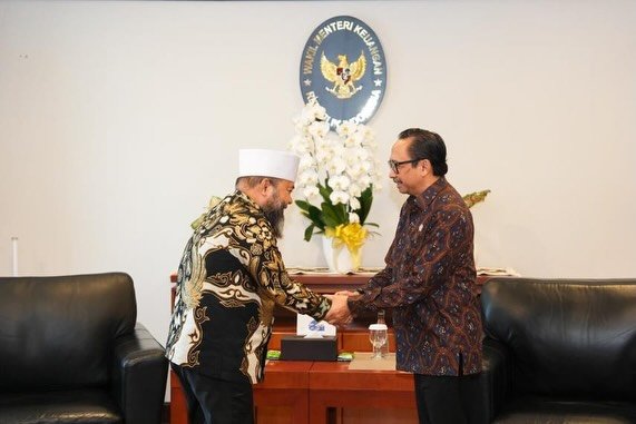 Gubernur Bengkulu Helmi Hasan bertemu Wakil Menteri Keuangan Republik Indonesia Juda Agung di Gedung Juanda I Kementerian Keuangan, Jakarta, Selasa (10/3/2026)(foto:dokpemprovbkl)
