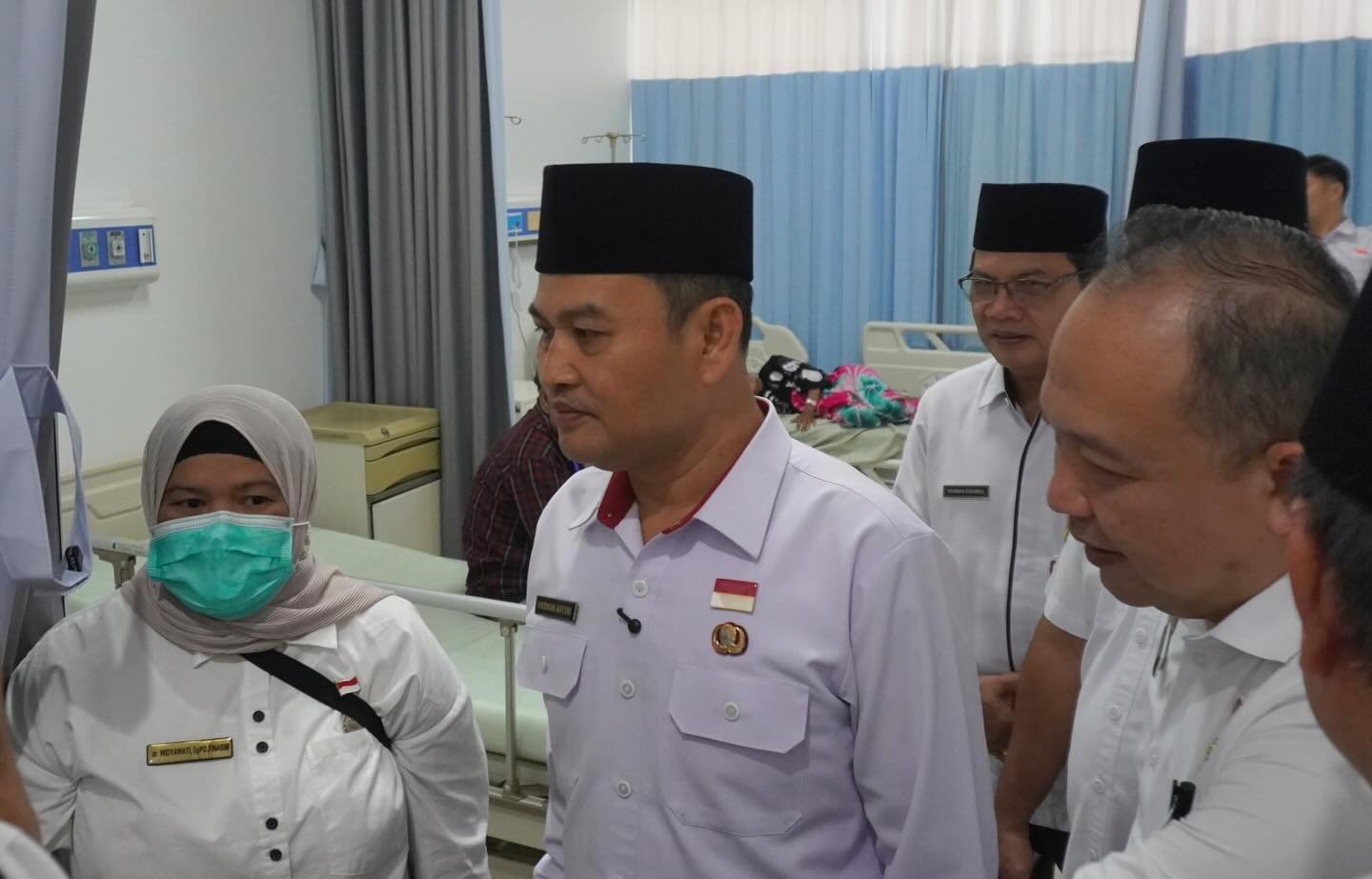 Sekretaris Daerah Provinsi Bengkulu Herwan Antoni melakukan inspeksi mendadak di RSUD dr. M. Yunus Bengkulu, Rabu (11/3/2026).