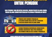 Polres Rejang Lebong Siapkan Pengawalan Gratis dan Lima Pos Mudik Lebaran