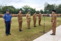 Sekretaris Daerah Kabupaten Musi Rawas H. Ali Sadikin,pimpin apel pascacuti, Senin (30/3/26). Sekretaris Daerah Kabupaten Musi Rawas H. Ali Sadikin,pimpin apel pascacuti, Senin (30/3/26).