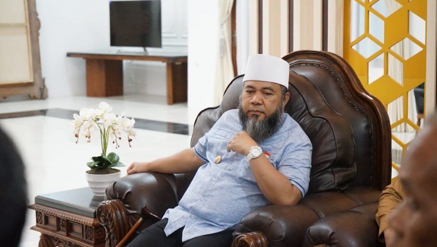 Gubernur Bengkulu Helmi Hasan menerima audiensi Badan Musyawarah Antar Gereja Nasional (BAMAGNAS) Provinsi Bengkulu di ruang kerjanya, Lantai III Kantor Gubernur Bengkulu, Senin (30/3/2026). Gubernur Bengkulu Helmi Hasan menerima audiensi Badan Musyawarah Antar Gereja Nasional (BAMAGNAS) Provinsi Bengkulu di ruang kerjanya, Lantai III Kantor Gubernur Bengkulu, Senin (30/3/2026).