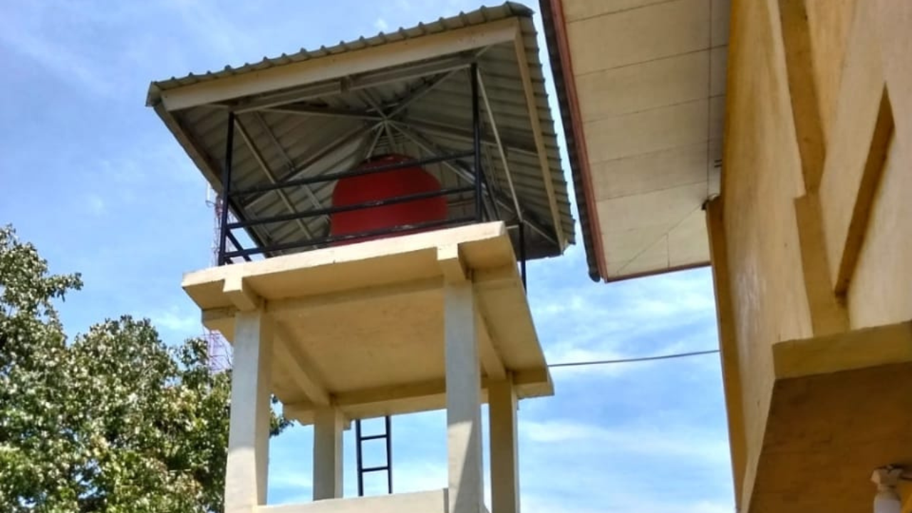 sumur bor di Puskesmas Kecamatan Kaur Utara, Kabupaten Kaur