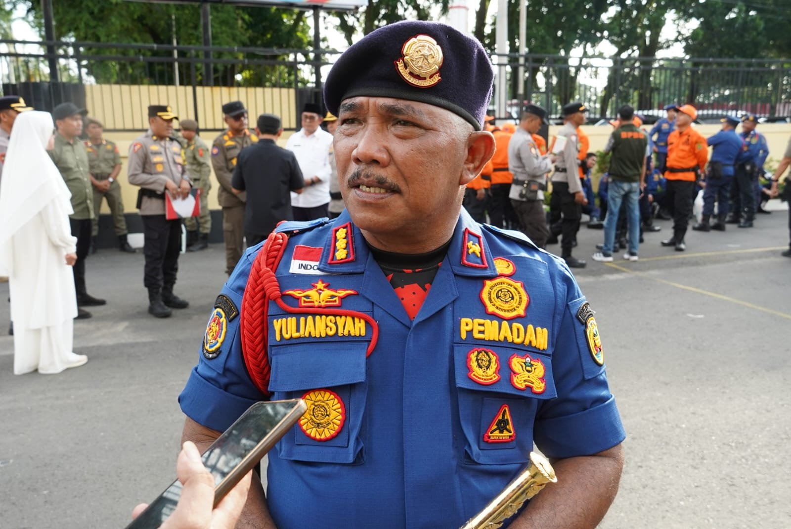 Kepala Dinas Pemadam Kebakaran dan Penyelamatan Kota Bengkulu Yuliansyah