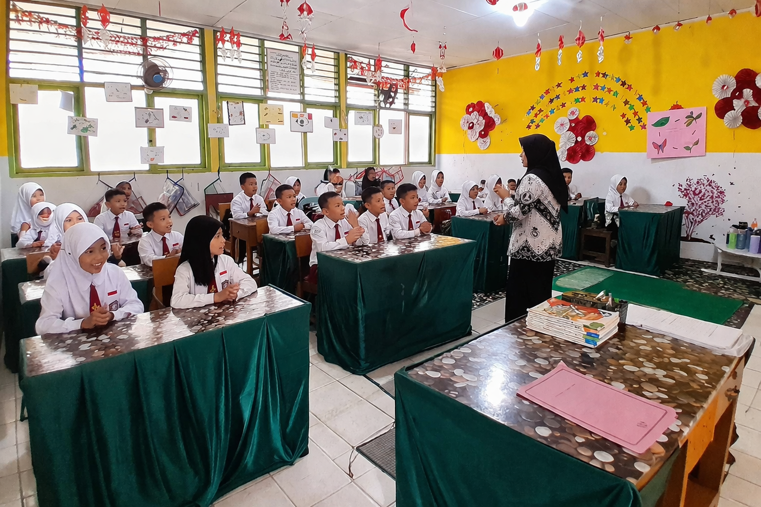 Seluruh satuan pendidikan di Kota Bengkulu resmi kembali menggelar kegiatan belajar mengajar (KBM) secara tatap muka mulai hari ini, Senin (30/3/2026) Seluruh satuan pendidikan di Kota Bengkulu resmi kembali menggelar kegiatan belajar mengajar (KBM) secara tatap muka mulai hari ini, Senin (30/3/2026)