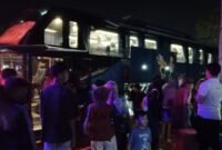 Ratusan pemudik tiba di Bengkulu pada Minggu (15/3/2026) malam melalui program mudik gratis yang diinisiasi Ketua DPD RI Sultan B. Najamudin bersama Kesatuan Angkatan Muda Sriwijaya (KAMSRI). Ratusan pemudik tiba di Bengkulu pada Minggu (15/3/2026) malam melalui program mudik gratis yang diinisiasi Ketua DPD RI Sultan B. Najamudin bersama Kesatuan Angkatan Muda Sriwijaya (KAMSRI).