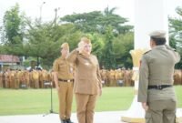 Ratna Machmud Lepas 57 ASN Pensiun, Apel Pagi Pemkab Musi Rawas Jadi Momen Haru Ratna Machmud Lepas 57 ASN Pensiun, Apel Pagi Pemkab Musi Rawas Jadi Momen Haru