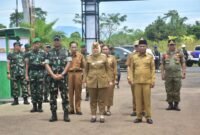 Danrem 044/Gapo Tinjau Yonif TP 947 di Musi Rawas, Sinergi Daerah Kian Kuat