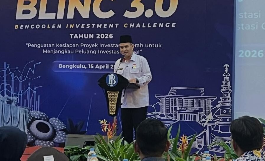 Pemprov Bengkulu Targetkan Pertumbuhan 8 Persen 2029, Investasi Digenjot Lewat BLINC 3.0