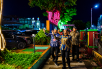 Dedy Wahyudi Resmikan 35 Lampu Hias Sudirman, Wajah Malam Bengkulu Berubah