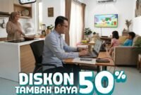 PLN Buka Diskon 50 Persen Tambah Daya, Akses Mudah Lewat PLN Mobile