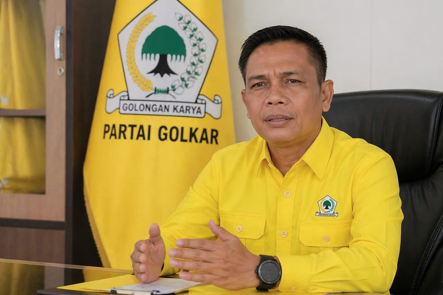 Golkar Bengkulu Tunjuk Sauri Oegan sebagai Plt Ketua, Konsolidasi dan Musda Disiapkan