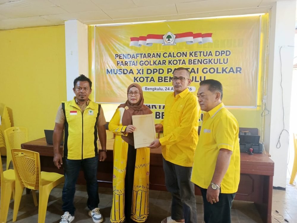 Mardensi Jadi Calon Tunggal Musda Golkar Bengkulu, Konsolidasi Partai Masuk Babak Baru