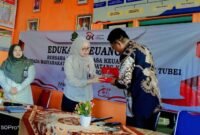 OJK Bengkulu dan Koperasi Sukau Datang Edukasi Warga, Cegah Investasi Bodong