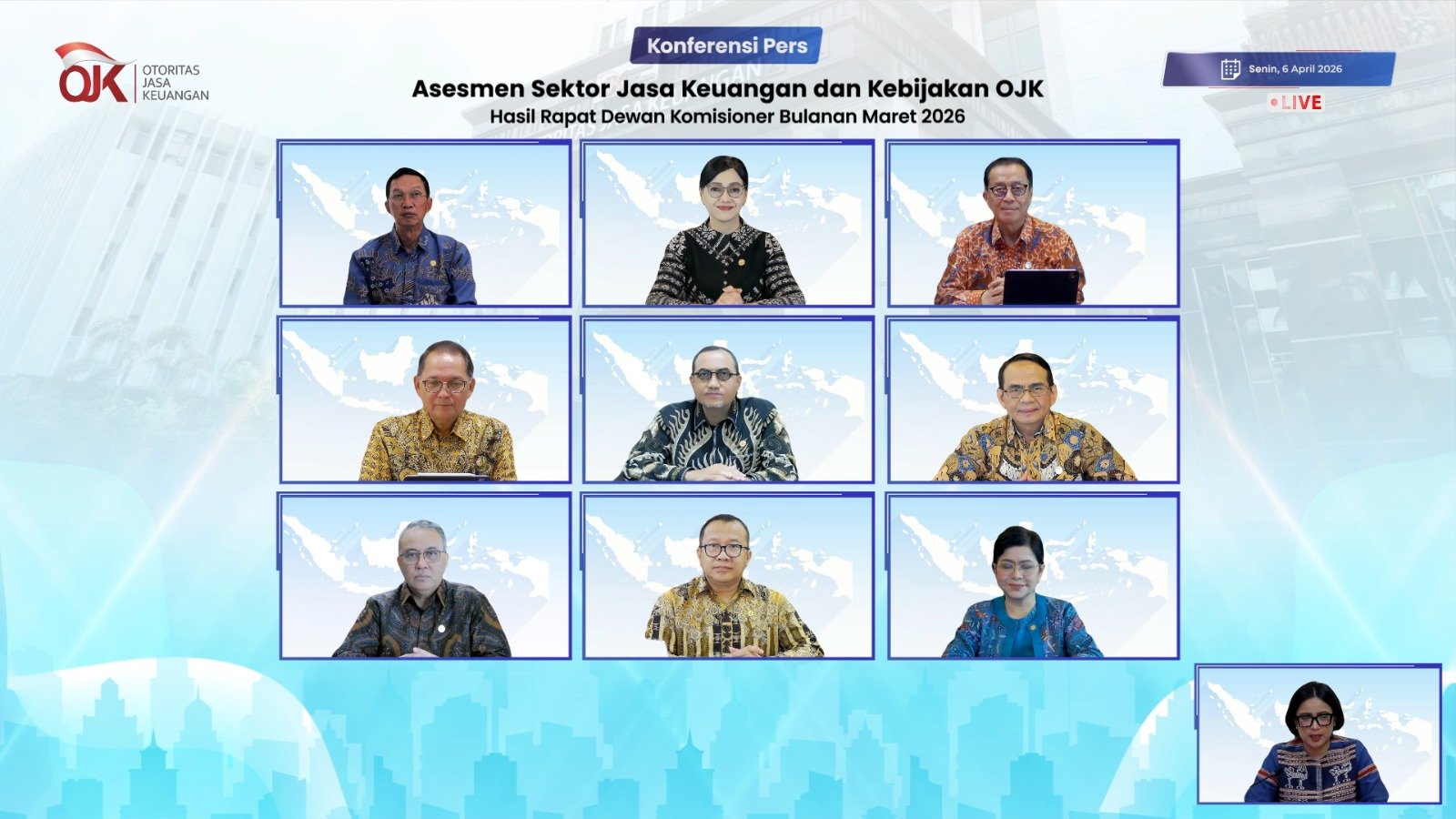 OJK Pastikan Sektor Keuangan Tetap Stabil, IHSG Anjlok dan Dana Asing Keluar Rp23 Triliun