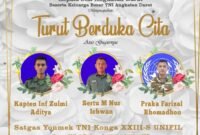 Tiga Prajurit TNI Gugur di Lebanon, Panglima Pastikan Santunan Rp1,8 Miliar Cair