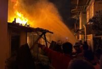 Kebakaran Permukiman Padat Curup Hanguskan Enam Rumah, Kerugian Capai Rp600 Juta