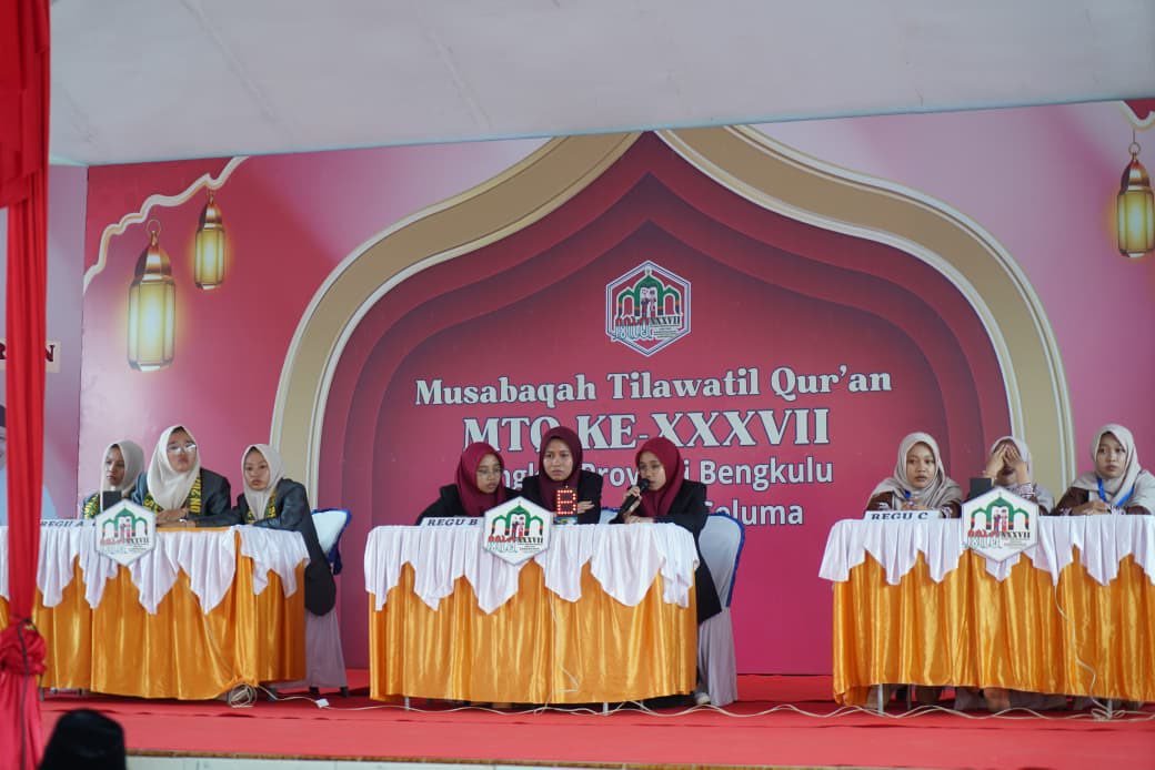 Kafilah Seluma Borong Juara Fahmil Quran, Tuan Rumah Kian Percaya Diri di MTQ Bengkulu