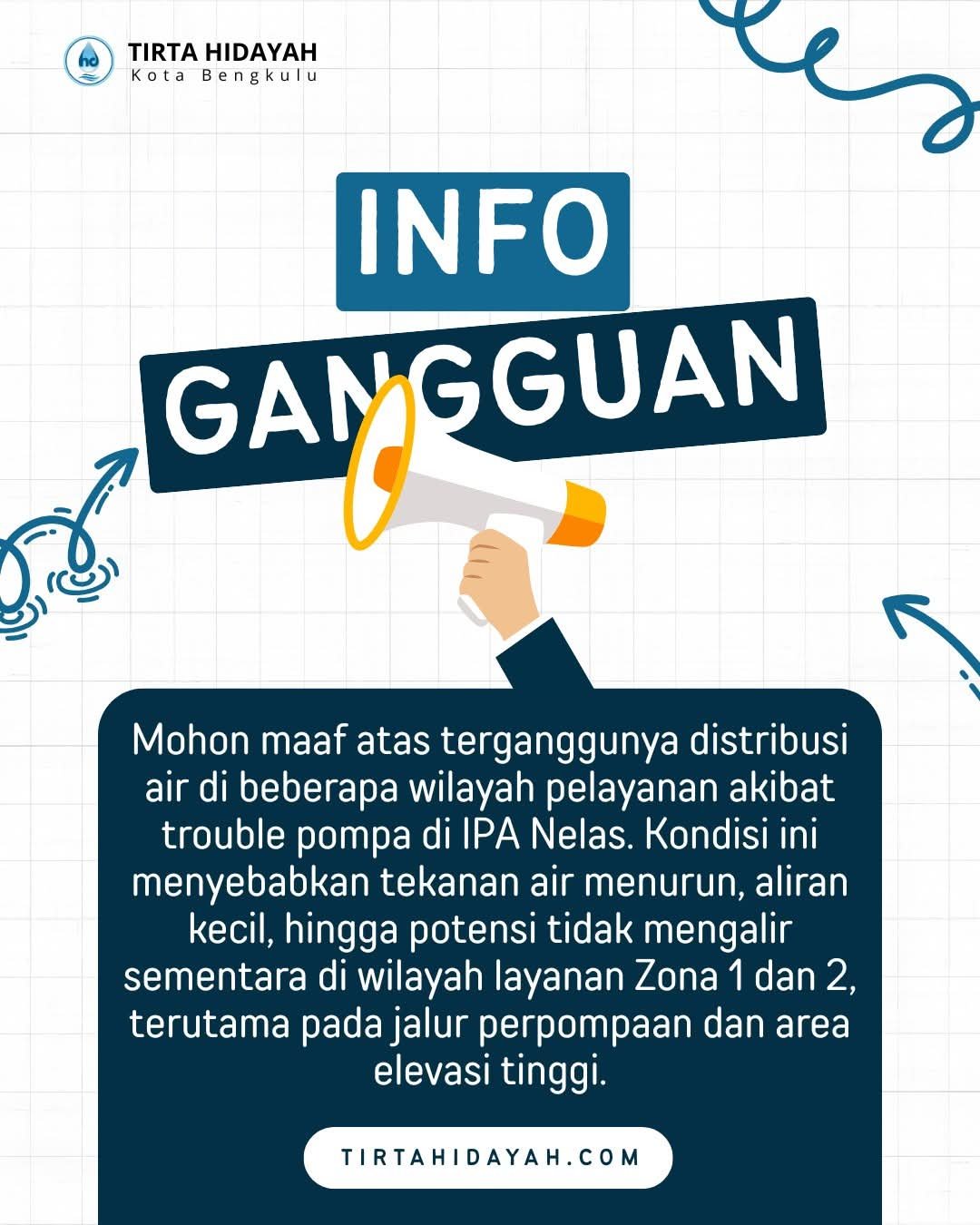 Perumda Tirta Hidayah Siagakan Tangki Air, Suplai di Sukarami Jadi Prioritas Perumda Tirta Hidayah Siagakan Tangki Air, Suplai di Sukarami Jadi Prioritas