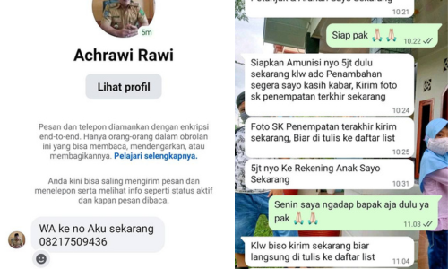 Nama Kepala BKPSDM Dicatut, Modus Penipuan SK ASN Bengkulu Minta Rp5 Juta