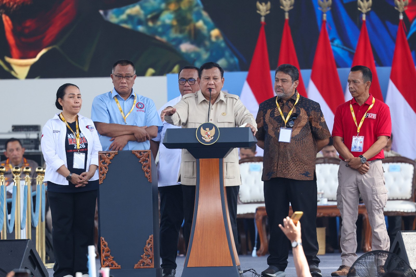 Prabowo Umumkan Paket Kebijakan Buruh di May Day 2026, Perlindungan Diperkuat