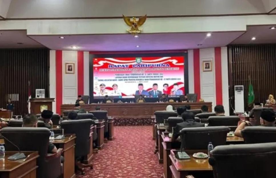 DPRD Bengkulu Buka Masa Sidang Kedua, Perampingan OPD Mulai Disorot
