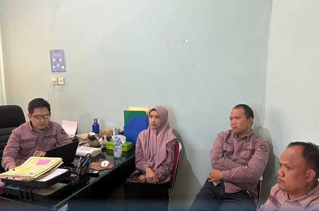 Kantor Pertanahan Seluma Ikuti Monitoring dan Evaluasi Daring Tingkatkan Kinerja Pelayanan