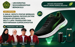 Mahasiswa UMB Lolos Pendanaan Nasional Lewat Inovasi Sepatu Pintar E-WALK