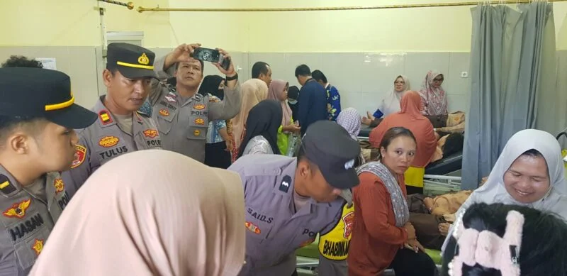 Polres Kepahiang Turun Tangan, 16 Korban Dugaan Keracunan MBG Dapat Penanganan Medis