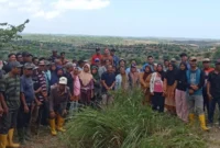 ATR/BPN Ukur Lahan Eks PT BIO, Warga Air Napal Desak Penundaan Perpanjangan HGU ATR/BPN Ukur Lahan Eks PT BIO, Warga Air Napal Desak Penundaan Perpanjangan HGU