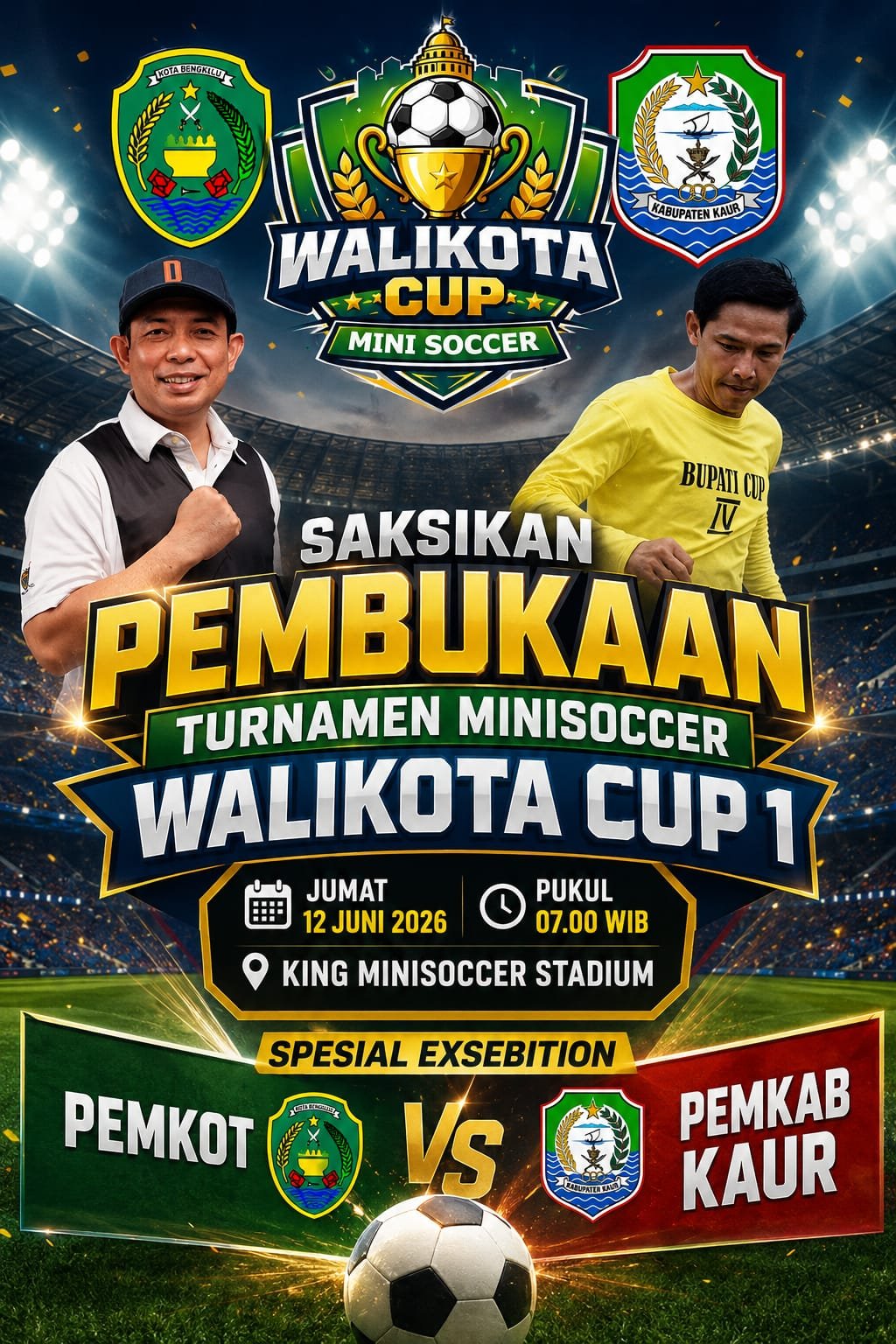 Walikota Cup I 2026 Siap Digelar, 40 Tim OPD Berebut Gelar dan Hadiah Rp10 Juta