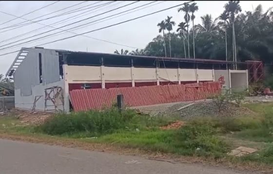 Kanopi Gerai KDMP di Kaur Ambruk, Transparansi Proyek dan Mutu Pekerjaan Disorot