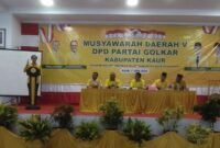 Gusril Pausi Kembali Pimpin Golkar Kaur, Konsolidasi Kader Lima Tahun Disiapkan Gusril Pausi Kembali Pimpin Golkar Kaur, Konsolidasi Kader Lima Tahun Disiapkan