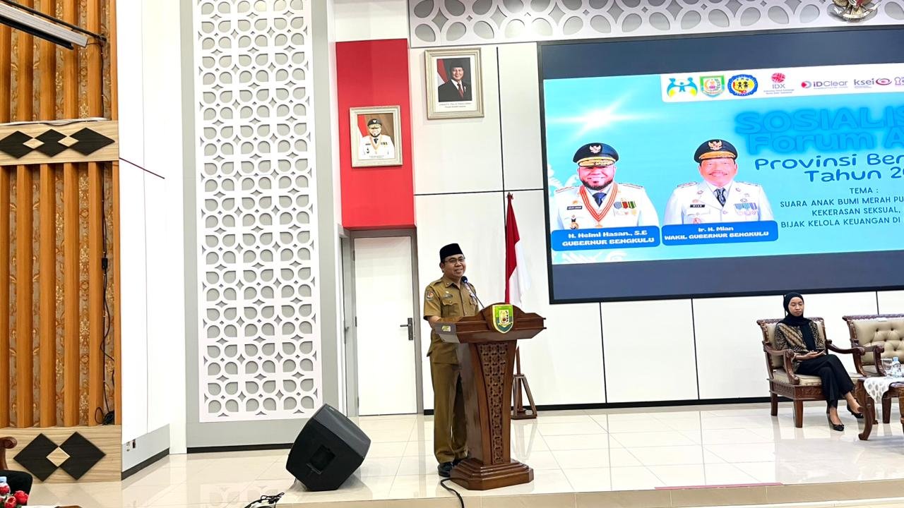 Pemprov Bengkulu Dorong Forum Anak Jadi Agen Perubahan di Era Digital