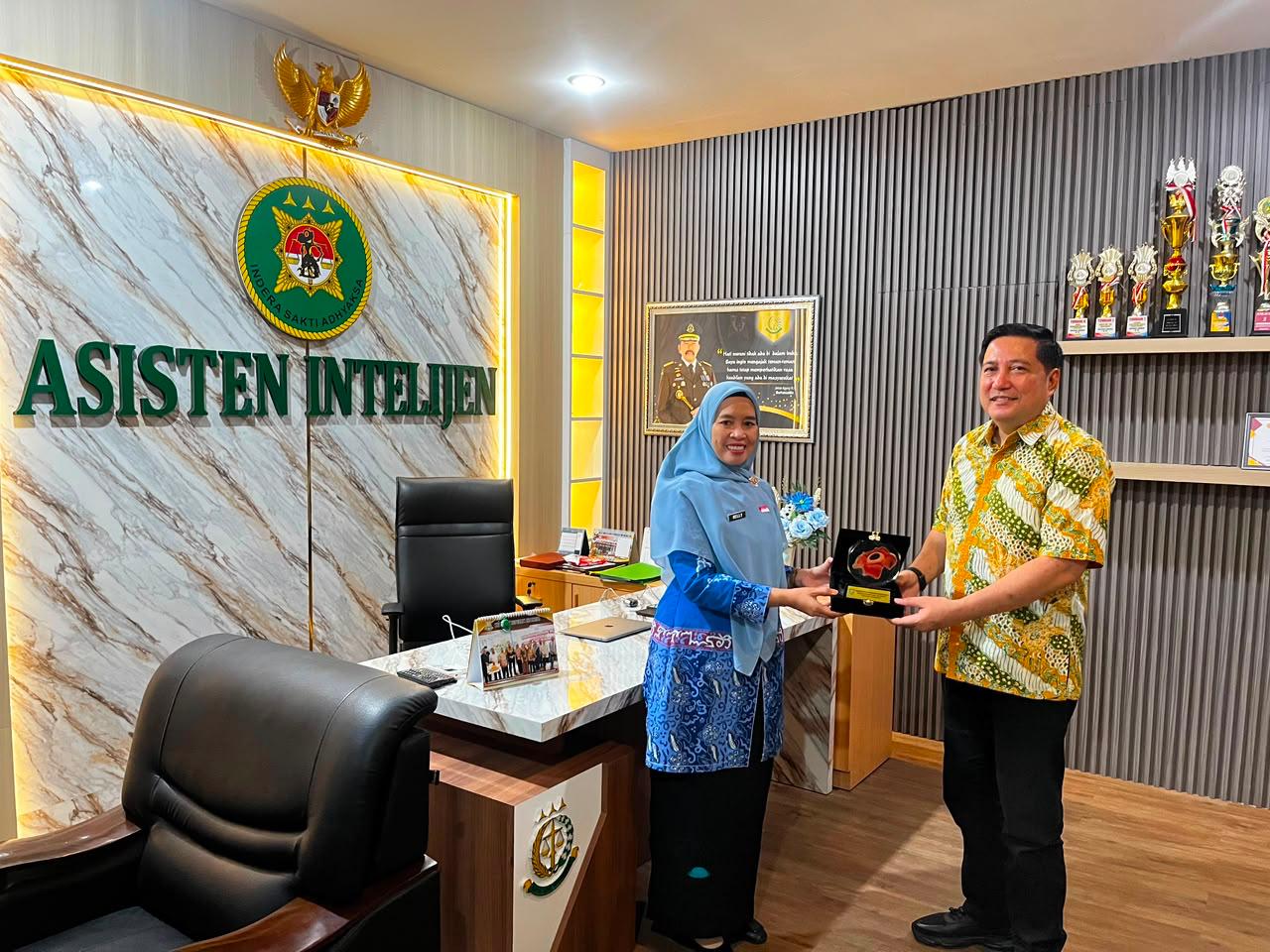Kominfotik Bengkulu Gandeng Kejati Perkuat Pengawasan Informasi Publik dan Literasi Digital