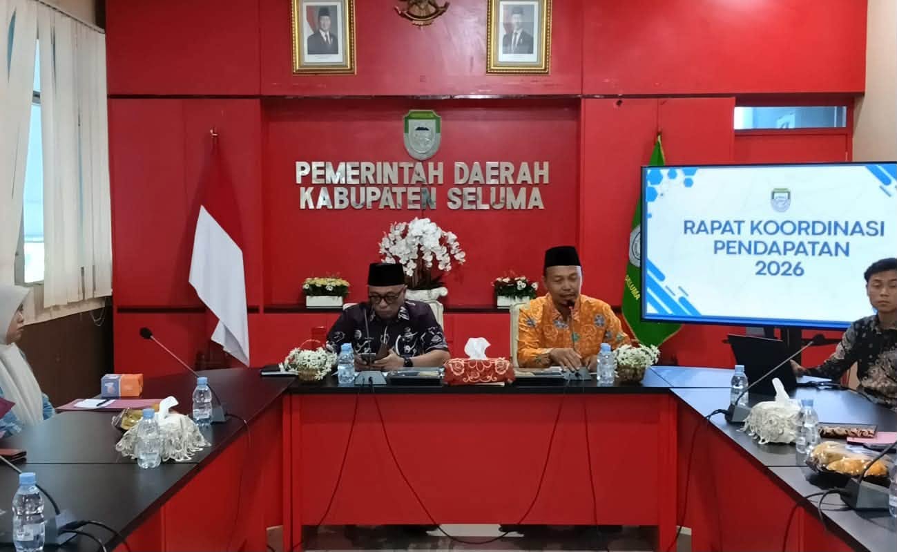 Pemkab Seluma Perkuat Sinergi Kejar Target PAD 2026, OPD dan Camat Diminta Bergerak Maksimal