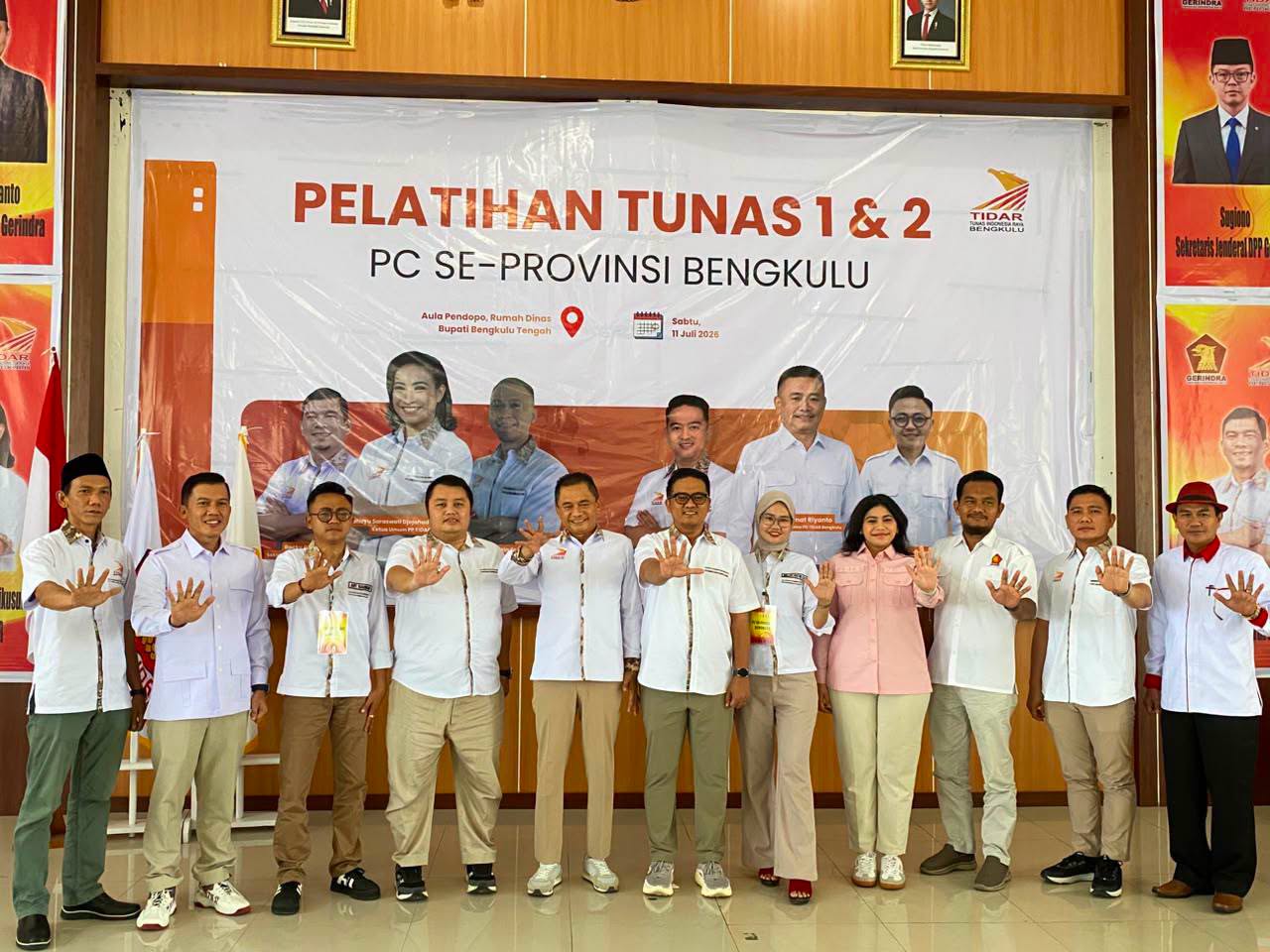 Rachmat Riyanto Buka Pelatihan TIDAR, Dorong Kader Muda Jadi Mitra Pembangunan Bengkulu Tengah