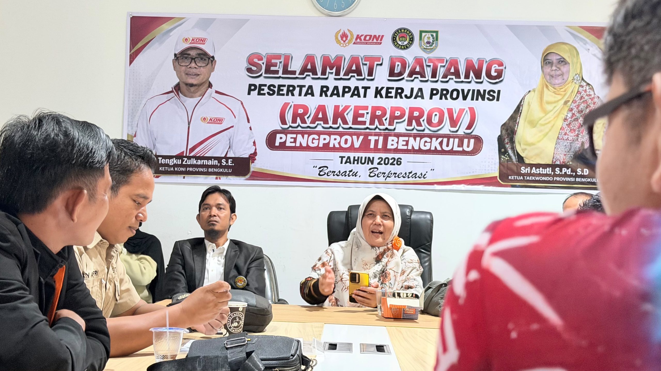 Rakerprov Taekwondo Bengkulu Tetapkan Arah Pembinaan Baru, Target Prestasi PON Kian Diperkuat