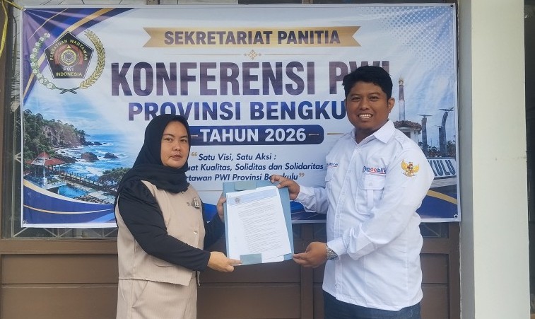 Heryandi Masuk Bursa Ketua PWI Bengkulu, Persaingan Konferwil 2026 Kian Menguat