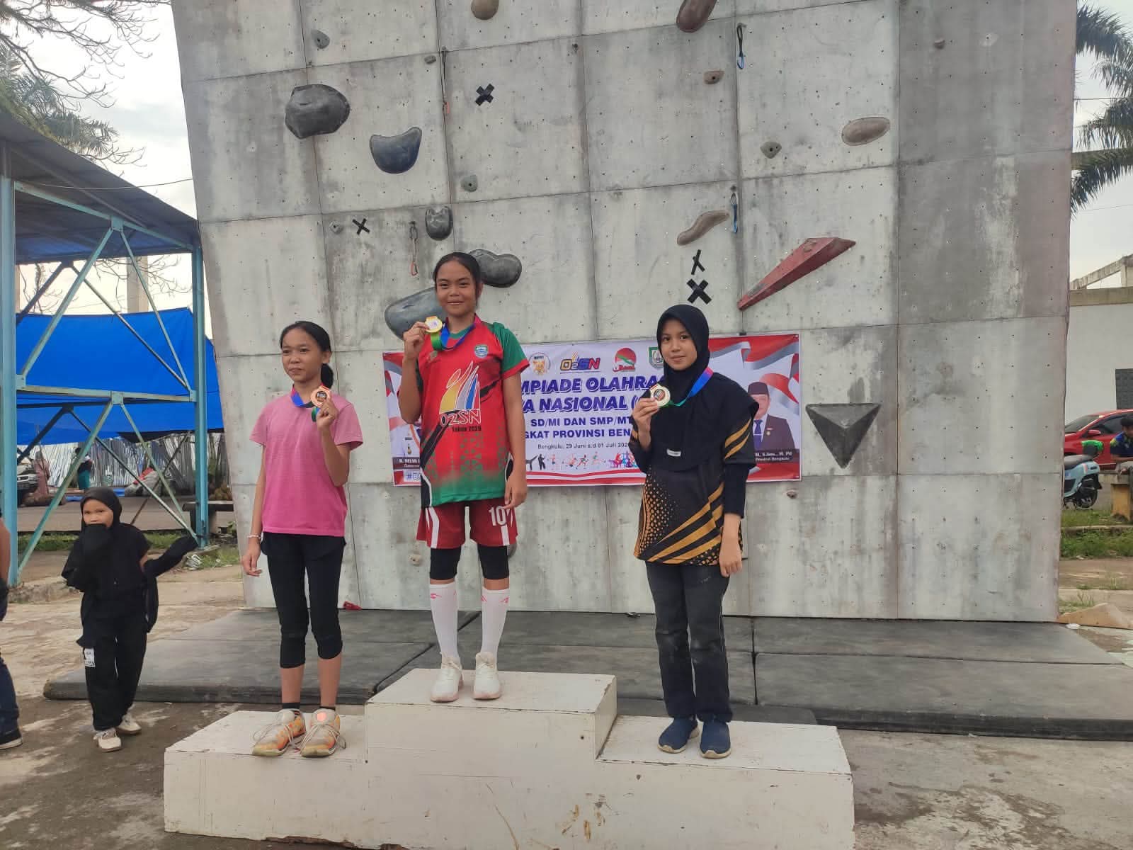 Banggakan Seluma, Zaskia Oktavia Juara Panjat Tebing O2SN Bengkulu 2026, Siap Wakili Provinsi ke Nasional