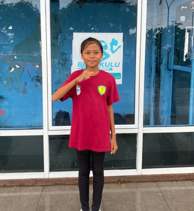 Membanggakan, Nyoman Adelia Rasty Lolos O2SN Nasional, Kontingen Seluma Tambah Prestasi di Bengkulu