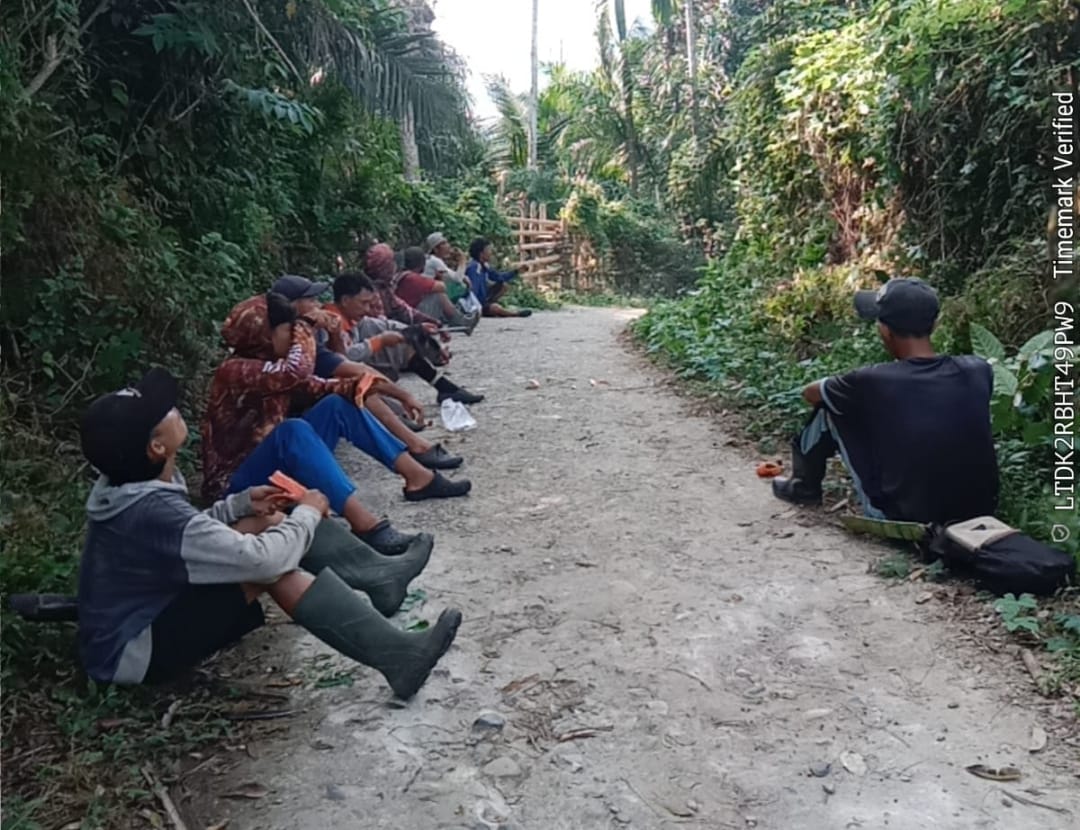 Pemdes Jawi dan Warga Gotong Royong Rawat Jalan Usaha Tani, Akses Kebun Kian Terjaga