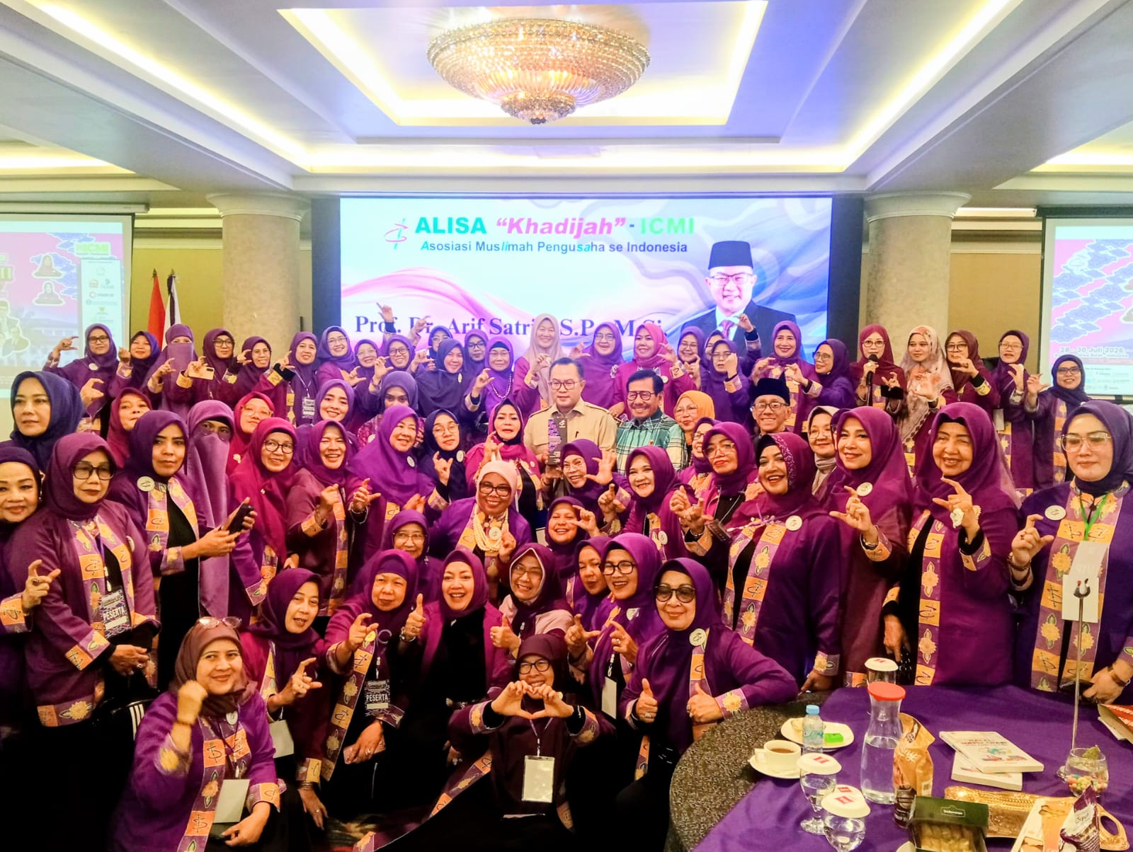 Alisa Khadijah-ICMI Lantik Pengurus Bengkulu, Siapkan Penguatan Muslimah Pengusaha