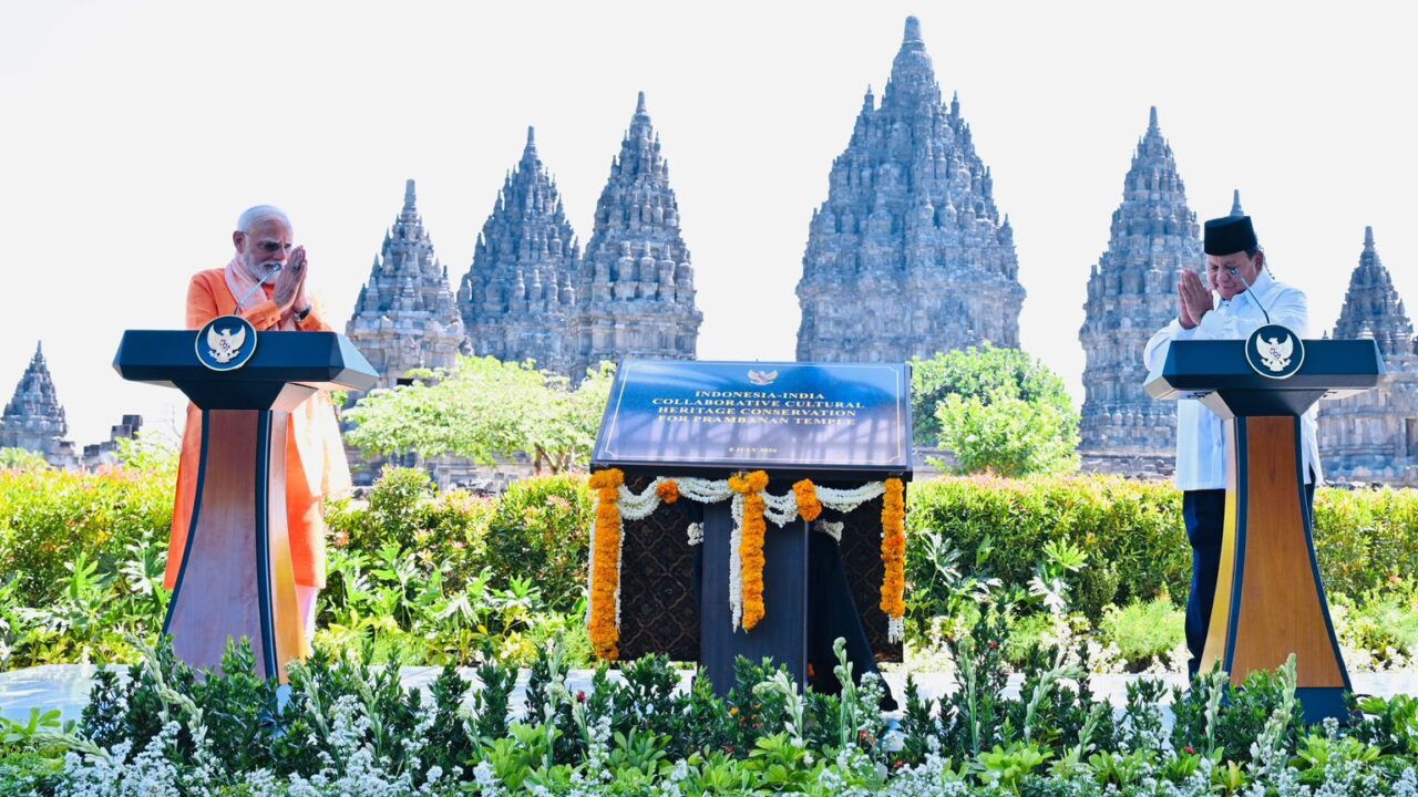 Prabowo dan PM Modi Sepakati Restorasi Prambanan, Ditargetkan Rampung Sebelum 2029