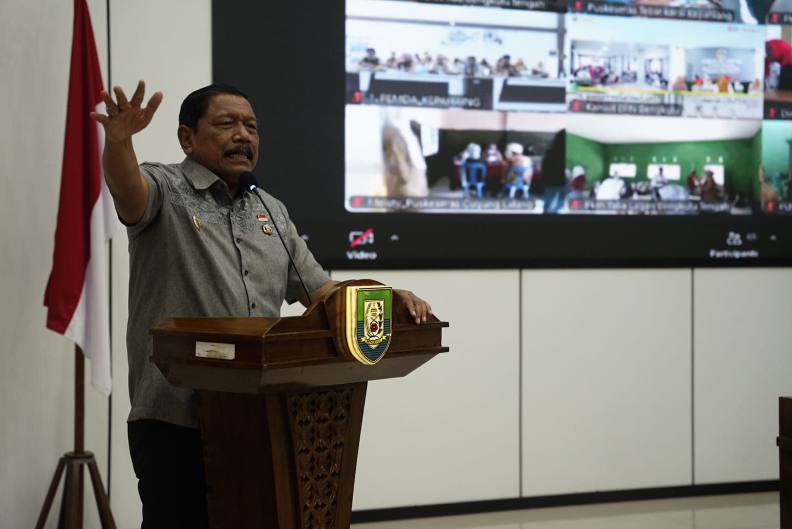 Wagub Mian Pacu GERTAK CKG Merah Putih, Bengkulu Kejar Cakupan Pemeriksaan Gratis
